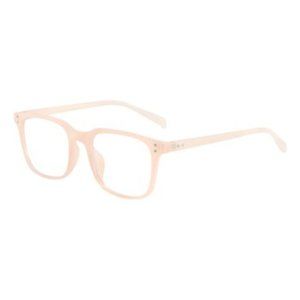 Pink Square Blue Light Glasses